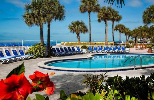 St. Pete Beach Hotel | A Beach Escapade! With Outdoor Pools, Parking, Steps from the Beach!
