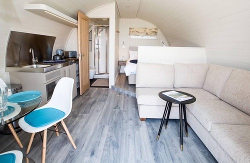 Anstruther Cabin | A beach hideout that sleeps 4 guests in 0 bedrooms