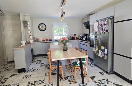 Saint Laurent de la Pree House | A comfortable home with a garden and a terrace