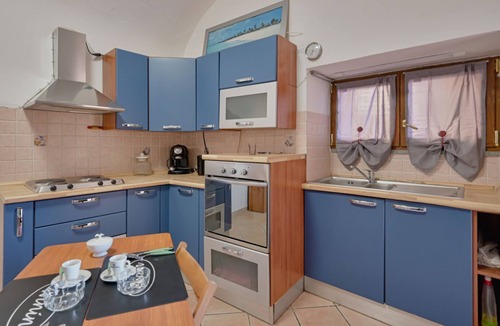 Vezzano Ligure Apartment | A comfortable 50 sqm apartment, perfect for two people, located on the ground floor of a period building.The property is located in Vezzano Ligure, a historic and scenic village in the province of La Spezia, ideal for those seeking a quiet yet convenient