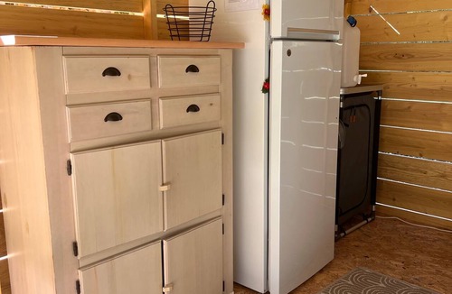 Le Vigeant RV Rental | A Comfortable Nature Getaway at Moulin de Saza: Glamping Tent with a Pool