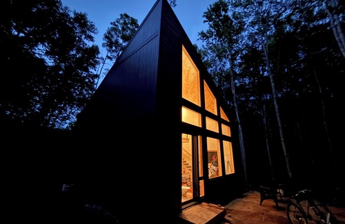 Mercer Cabin | A distinctly modern stay hidden in Wisconsin's Northwoods.