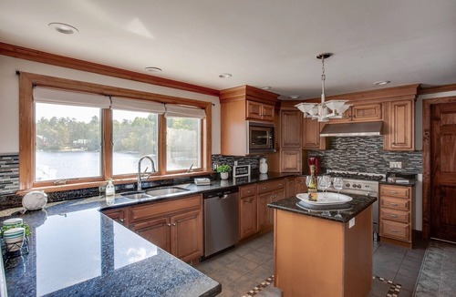 The Bays House | A four-season lakefront retreat on your own private peninsula