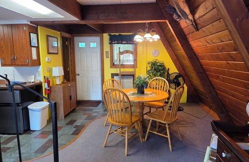 Manhattan Cottage | A-frame between State Route 6 and Pine Creek; 1 mile east of Gaines.