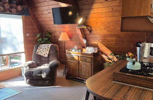 Manhattan Cottage | A-frame between State Route 6 and Pine Creek; 1 mile east of Gaines.