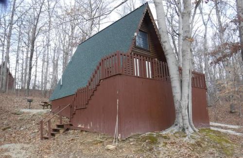 Eckerty House | A-Frame Cabin #4 on Patoka Lake in Southern Indiana