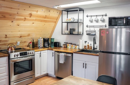 Saint Mary's Cabin | A-Frame Cabin - Mountain Views, Deck, Pet Friendly