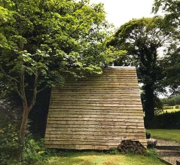 Inch Island Ski Chalet | A Frame Cabin with Forest Views on an Island