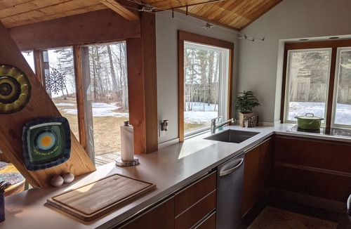 Hingham House | "A" frame cottage on the shore of Lake Michigan