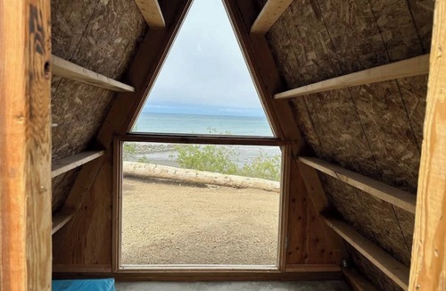 Port Angeles Apartment | A-Frame (Site 7) Shelter w/Incredible Ocean View