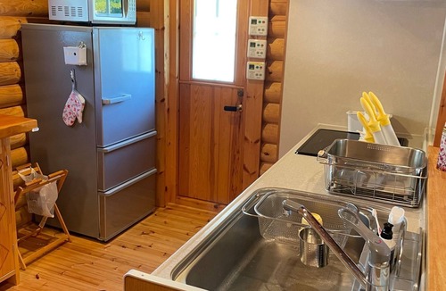 Mikata-gun Cottage | A fullfledged resort log house facing a mountain /Takashima Shiga