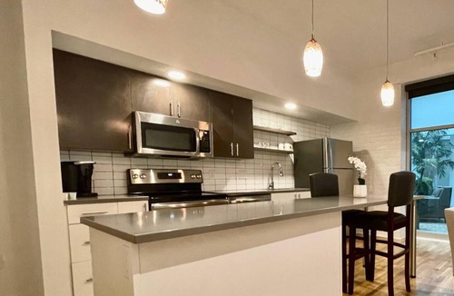 Old Market Apartment | A historic 700 square foot Atrium loft in the heart of the Old Market