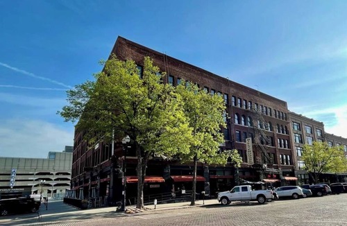 Old Market Apartment | A historic 900 square foot Atrium loft in the heart of the Old Market