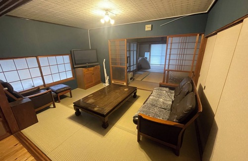 Yamaguchi House | A large kitchen and room for children to play, this house is recommended for families.