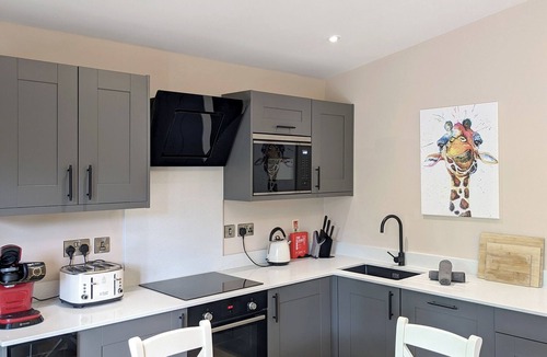 Chirk Bank Ski Chalet | A magnificent bespoke lodge perfect for a family escape with pets.