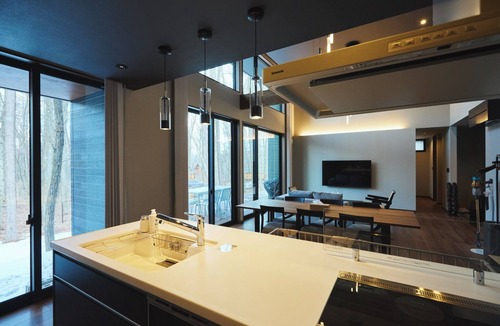 Tsumagoi House | A newly built villa on a vast forest property com/Agatsuma District Gunma