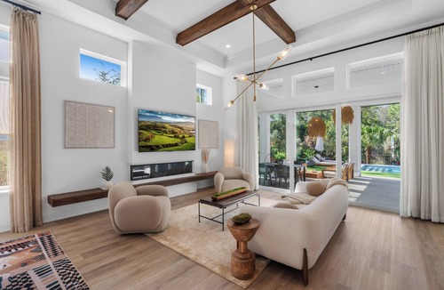 Doctors Inlet House | A Refined Modern Sanctuary. Architectural elegance meets private resort living.