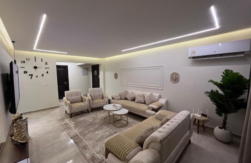 Sheikh Zayed City Apartment | A serviced three - bedroom apartment exclusively for you, located in one of the best areas in Sheikh Zayed