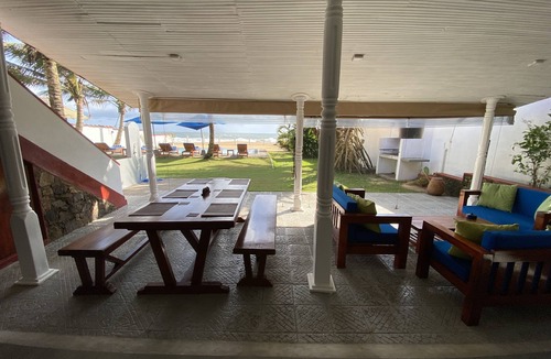 Thiranagama Villa | A Spacious Beachfront Villa With A Pool For 8 People In A Prime Location