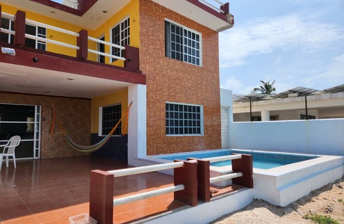 Chelem House | A Wave From It All - Chuburna Beach Front, Spacious Family or Romantic Villa