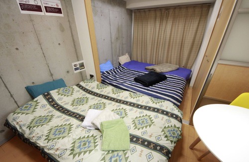 Tennoji Apartment | A215.Nihonbashi, Namba, Dotonbori near! Central Osaka. Near tourist spots. 1 minute walk from the station