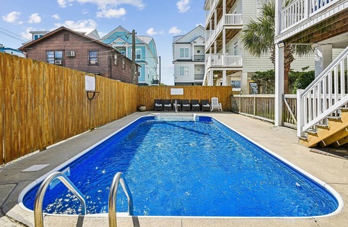 Cherry Grove Beach House | Abaco Dunes 2 - Private Pool, Game Room - Walk to Beach