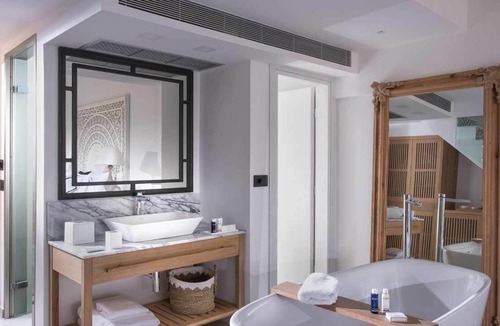 Old Hersonissos House | Abaton Island Deep Blu Deluxe Double Sea View BB