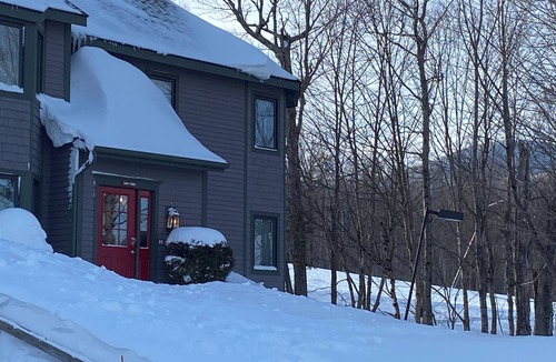 North Troy Condo | Absolute best ski on-off Slopeside location. Summer 2025 Reno just completed.