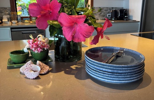 Tapere of Vaimaanga Villa | Absolute Luxury Beachfront Villa on a pristine lagoon at your doorstep!