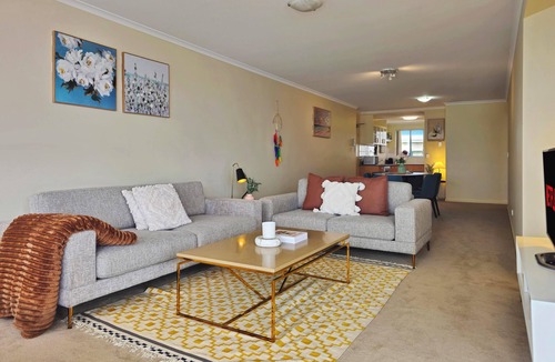 Toukley Apartment | Absolute Waterfront w Balcony Outdoor Pool Secure Parking Wi-Fi