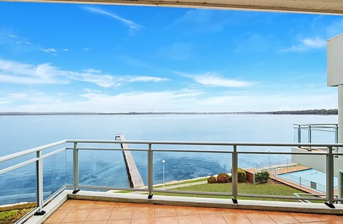 Toukley Apartment | Absolute Waterfront w Balcony Outdoor Pool Secure Parking Wi-Fi