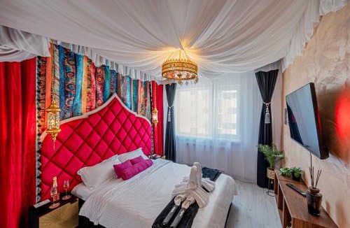 Chiajna Apartment | AC Arabian Nights Suite Romantic Moroccan Escape