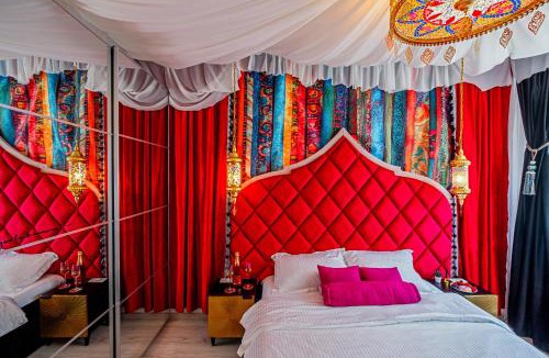 Chiajna Apartment | AC Arabian Nights Suite Romantic Moroccan Escape