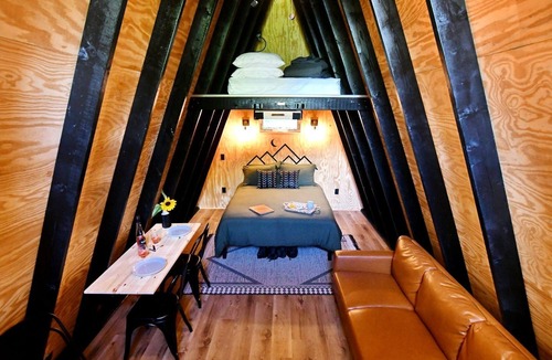 Bristol Hills House | Accessible A-Frame Cabin on a Wonderful Campground for a Memorable Outdoor Escape in Canandaigua, New York
