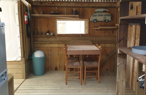 Les Mathes Ski Chalet | Accommodation eco lodge 2/4 pers close to the zoo and the beaches of the wild coast