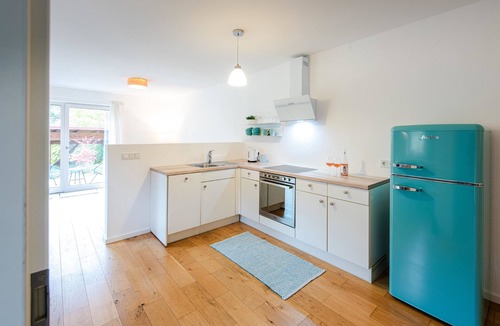 Marquartstein Apartment | Active in the Achental, 93 m² for 1-6 persons, eat-in kitchen, 2 bedrooms, shower/WC, WLAN, terrace