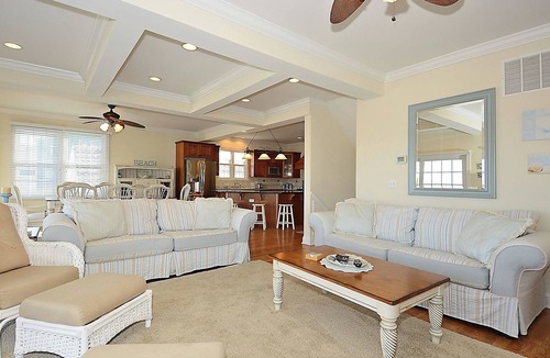 South Bethany House | Activities included up to $300 FREE PER WEEK! FREE DAILY ACTIVITIES! Amazing OCEANFRONT multi-level 5 bedroom, 5 bathroom home! First class accommodations feature open floor plan with fantastic ocean views,