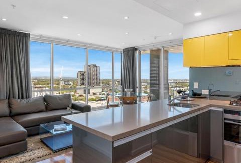 Adelaide Central Business District Apartment | Adelaide Central Skyline Panoramic Suite One