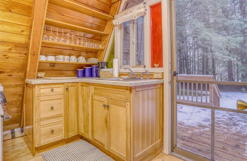 Rhododendron Cabin | Adorable A-Frame of Mind Retreat for quiet romantic getaways