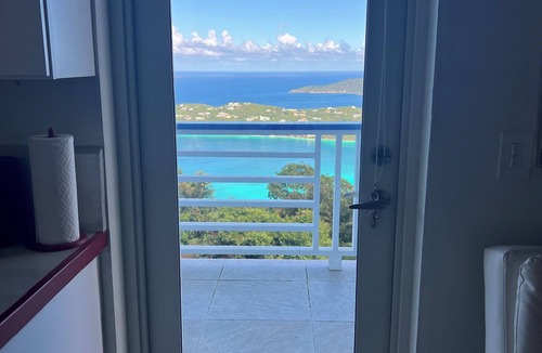 Estate Misgunst Apartment | Adorable Efficiency Apt. with AC in beautiful St Thomas with spectacular views.