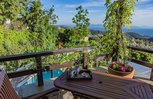 Milies Villa | Aenaon Residence - Private Pool, Panoramic View, Delicate Elegance [5 peolple]t