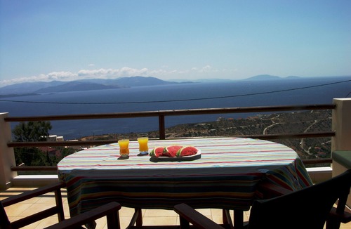 Marathon Villa | Aeolos Villa Overlooking the Sparkling Waters of the Aegean
