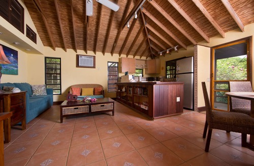 Upper Carolina Cottage | Affordable St John Cottage with a Pool, AC & Amazing Tropical Gardens
