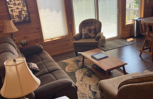 Alma Ski Chalet | AFrame on the hill over looking The Bay of Fundy