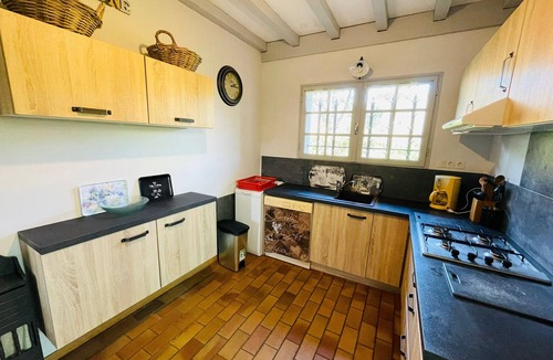 Biscarrosse Plage Ski Chalet | Agréable maison de vacances avec jardin pour 6 personnes à Biscarrosse Plage (208)