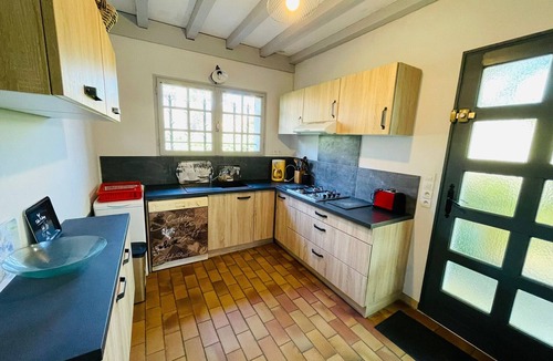 Biscarrosse Plage Ski Chalet | Agréable maison de vacances avec jardin pour 6 personnes à Biscarrosse Plage (208)