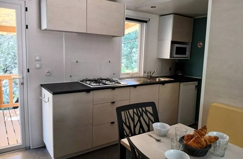 Puyloubier House | Air-conditioned 2-bedroom mobile home for 6 people