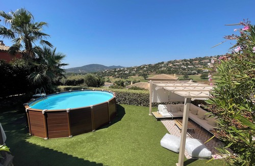 La Nartelle Villa | Air-conditioned villa, 4-star rating, Ste-Maxime residential area, golf view