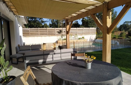 Labenne Villa | Air-conditioned villa with pool near the beach
