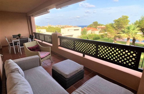 Cabo de Palos Apartment | Airy three-bedroom apartment in Cabo de Palos